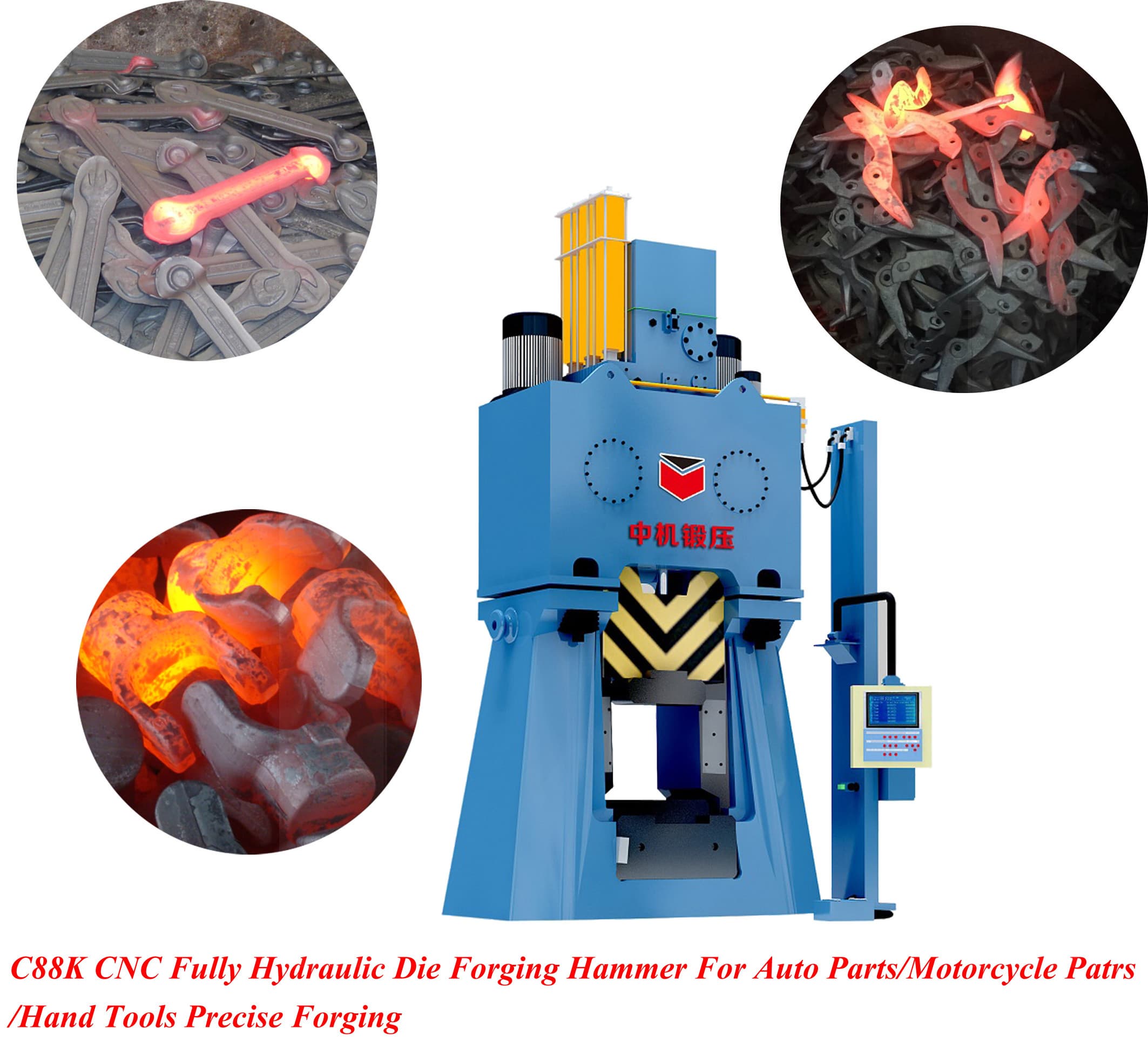 C88K CNC Fully Hydraulic Die Forging Hammer